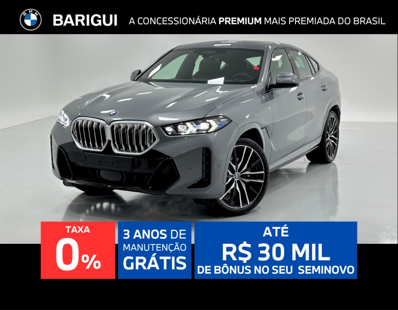 bmw x6 3.0 twinpower gasolina xdrive40i m sport automatico 4p 2026