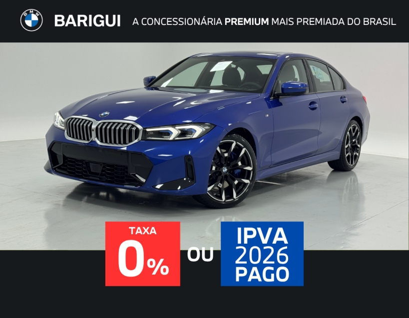 bmw 320i 2.0 16v turbo flex m sport automatico 4p 2026