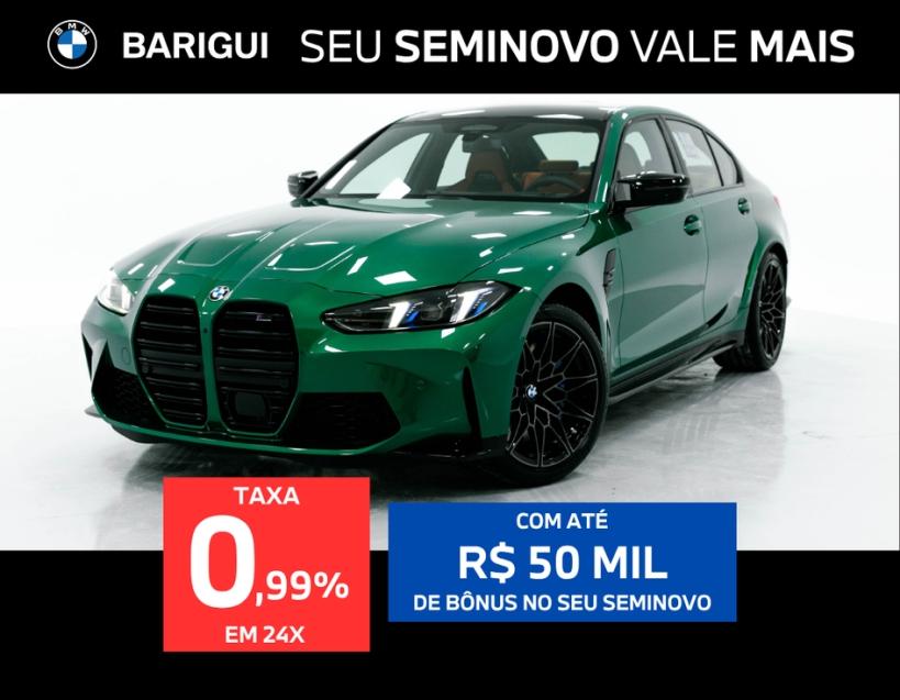 bmw m3 3.0 i6 twinturbo gasolina competition m steptronic 4p automatico 2025