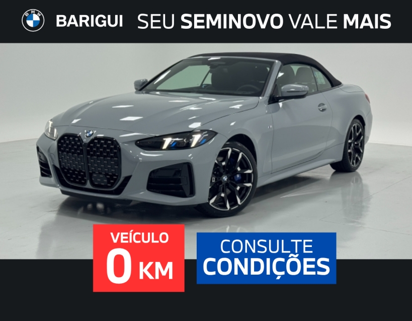bmw 420i 2.0 16v gasolina cabrio m sport steptronic 2p automatico 2026