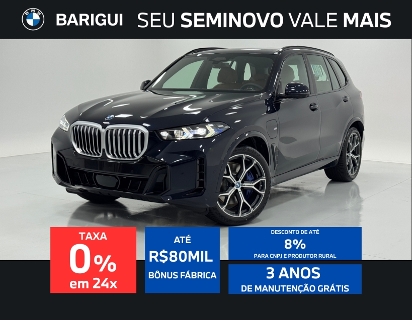 bmw x5 3.0 i6 turbo hibrido xdrive50e m sport automatico 4p 2025 bmw x5 3.0 i6 turbo hibrido xdrive50e m sport automatico 4p 2025