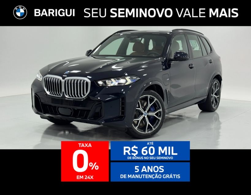 bmw x5 3.0 i6 turbo hibrido xdrive50e m sport automatico 4p 2025