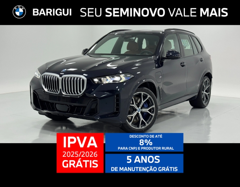 bmw x5 3.0 i6 turbo hibrido xdrive50e m sport automatico 4p 2025