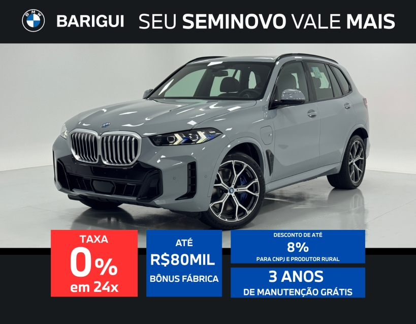 bmw x5 3.0 i6 turbo hibrido xdrive50e m sport automatico 4p 2025 bmw x5 3.0 i6 turbo hibrido xdrive50e m sport automatico 4p 2025