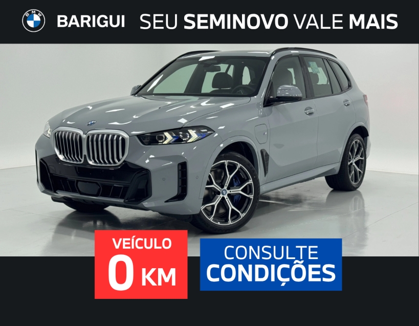 bmw x5 3.0 i6 turbo hibrido xdrive50e m sport automatico 4p 2026