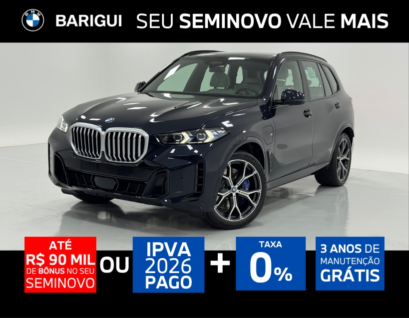 bmw x5 3.0 i6 turbo hibrido xdrive50e m sport automatico 4p 2026