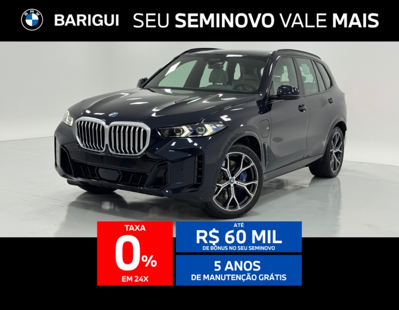 bmw x5 3.0 i6 turbo hibrido xdrive50e m sport automatico 4p 2025