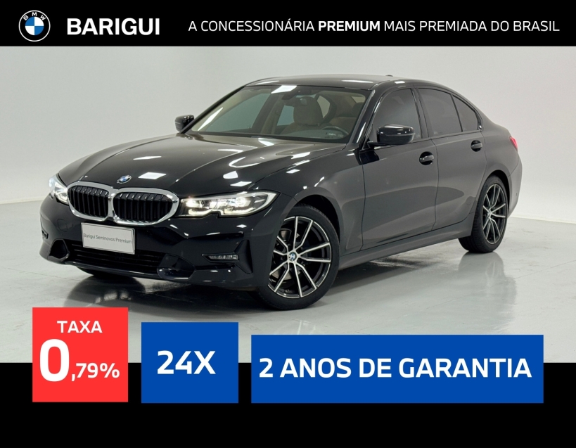 bmw 320i 2.0 16v turbo gasolina sport automatico 4p 2020