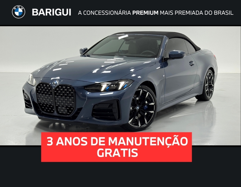 bmw 420i 2.0 16v gasolina cabrio m sport steptronic 4p automatico 2026