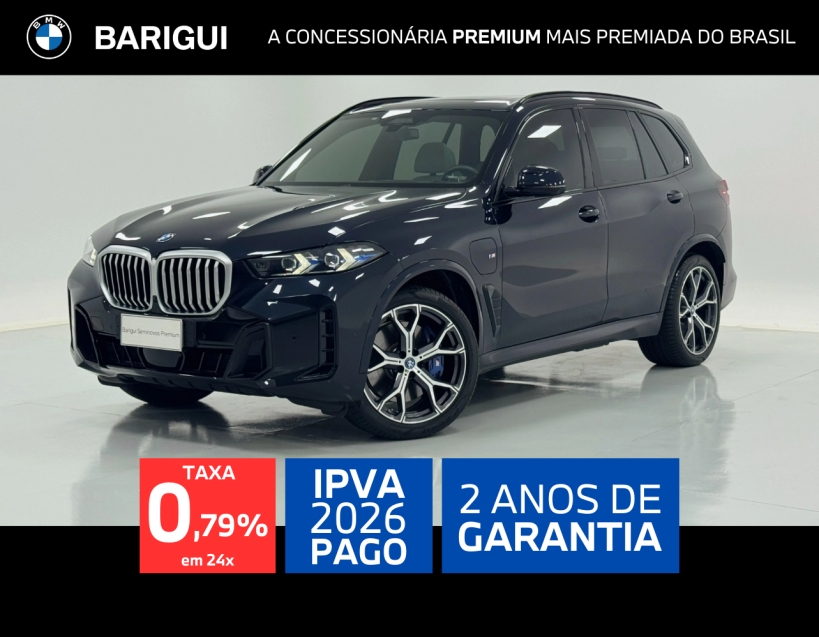 bmw x5 3.0 i6 turbo hibrido xdrive50e m sport automatico 4p 2025