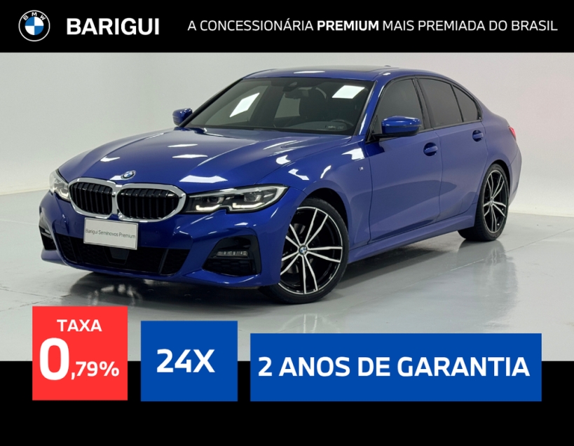 bmw 320i 2.0 16v turbo flex m sport automatico 4p 2022