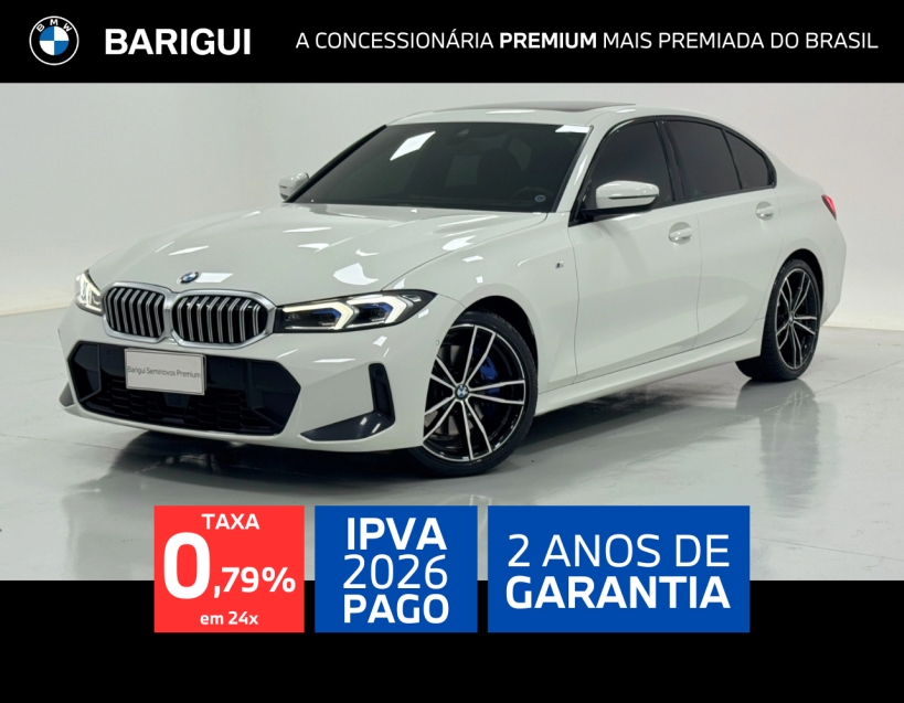 bmw 320i 2.0 16v turbo flex m sport automatico 4p 2024