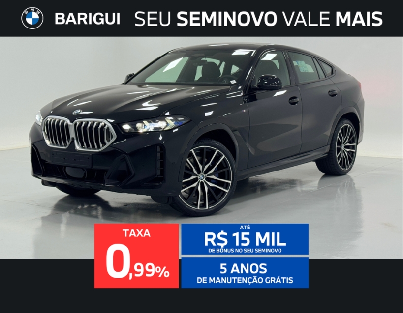 bmw x6 3.0 twinpower gasolina xdrive40i m sport automatico 4p 2026