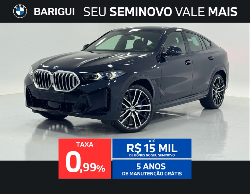 bmw x6 3.0 twinpower gasolina xdrive40i m sport automatico 4p 2026