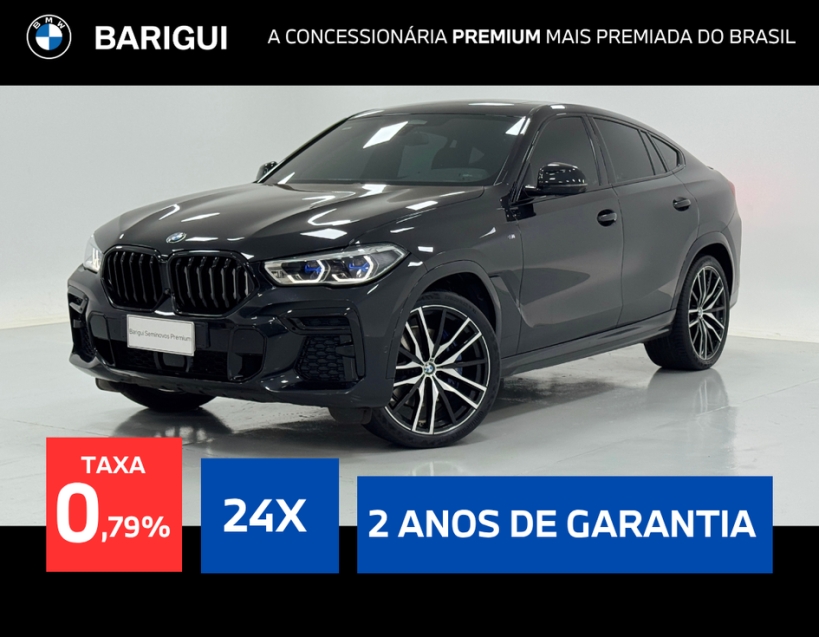 bmw x6 3.0 twinpower gasolina xdrive40i m sport automatico 4p 2023