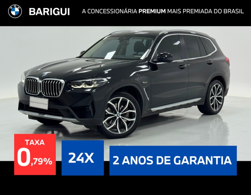 bmw x3 2.0 16v hibrido x line xdrive30e steptronic 4p automatico 2023