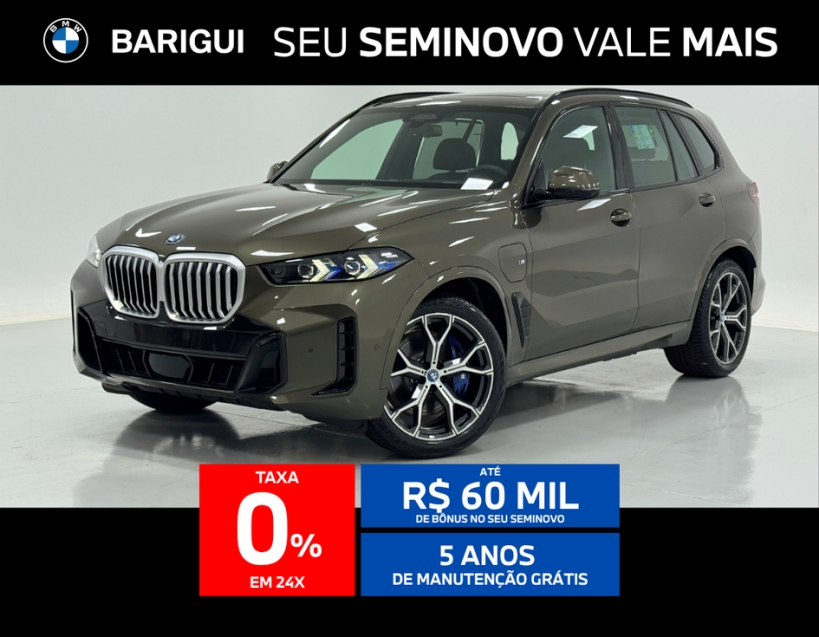 bmw x5 3.0 i6 turbo hibrido xdrive50e m sport automatico 4p 2025