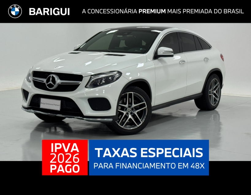 mercedes-benz gle 400 3.0 v6 gasolina highway coupe 4matic 9g-tronic 4p automatico 2019