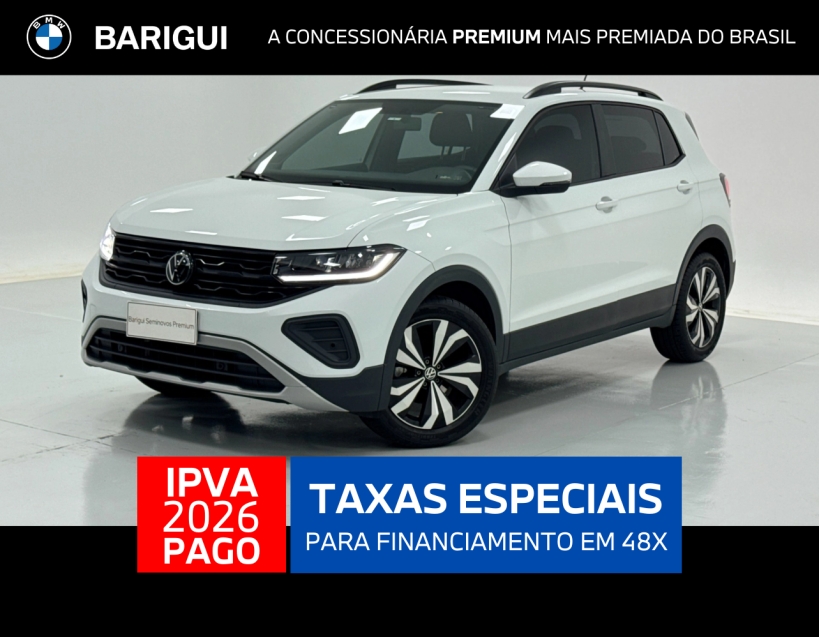 volkswagen t-cross 1.0 200 tsi total flex automatico 4p 2025