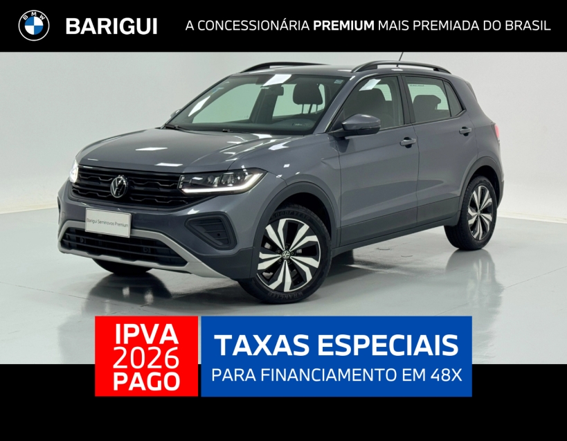 volkswagen t-cross 1.0 200 tsi total flex automatico 4p 2025