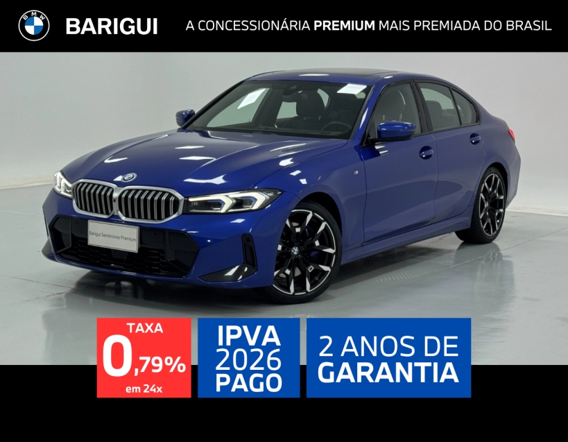 bmw 320i 2.0 16v turbo flex m sport automatico 4p 2025