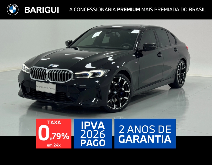 bmw 320i 2.0 16v turbo flex m sport automatico 4p 2025