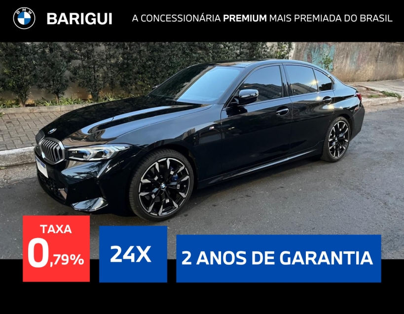 bmw 320i 2.0 16v turbo flex m sport automatico 4p 2025