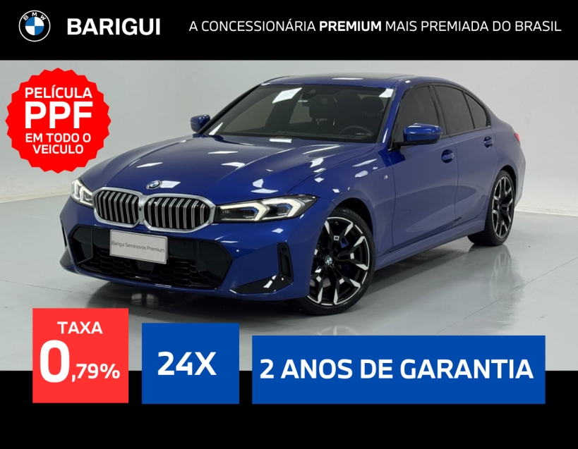 bmw 320i 2.0 16v turbo flex m sport automatico 4p 2025