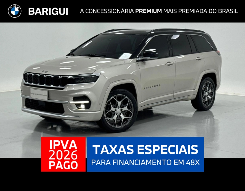 jeep commander 1.3 t270 turbo flex overland at6 4p automatico 2023