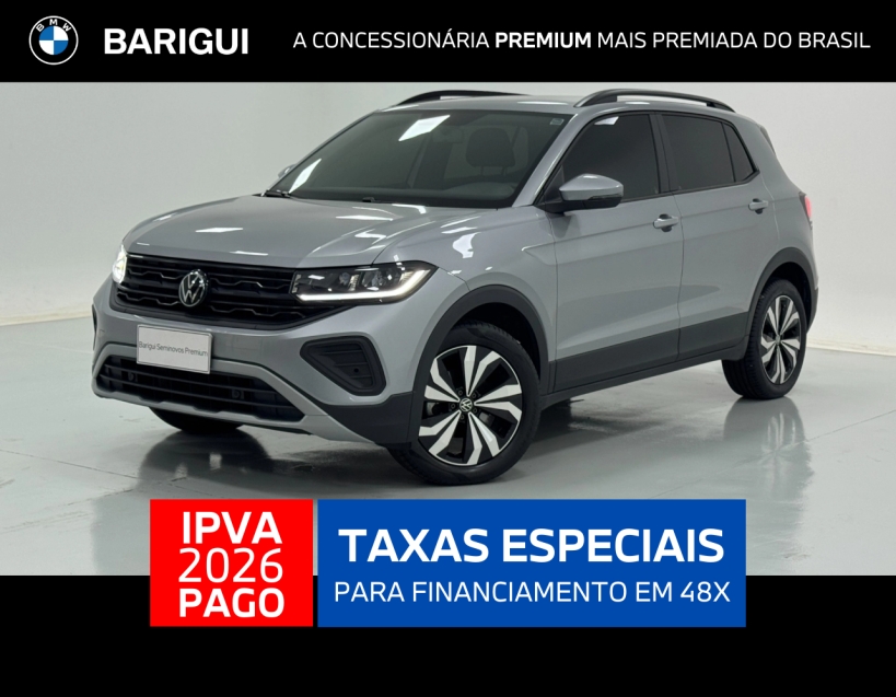 volkswagen t-cross 1.0 200 tsi total flex automatico 4p 2026
