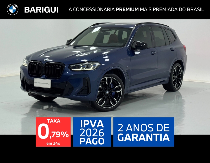 bmw x3 3.0 twinpower gasolina m40i steptronic 4p automatico 2024