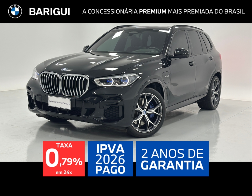 bmw x5 3.0 i6 turbo hibrido xdrive45e m sport automatico 4p 2023