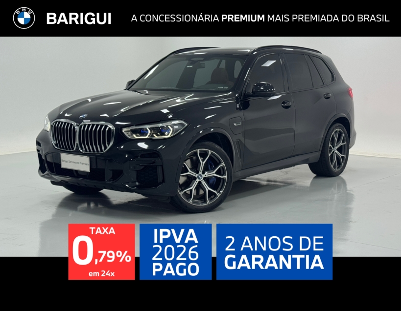 bmw x5 3.0 i6 turbo hibrido xdrive45e m sport automatico 2.0 gasolina 4p 2023