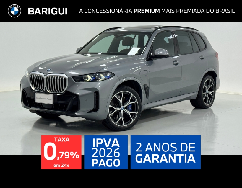 bmw x5 3.0 i6 turbo hibrido xdrive50e m sport automatico 4p 2025