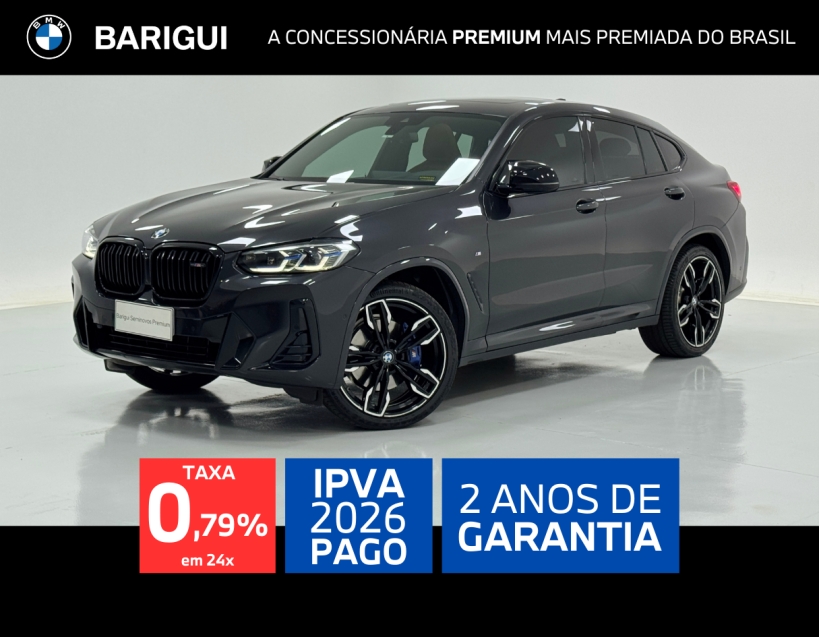 bmw x4 3.0 twinpower gasolina m40i steptronic 4p automatico 2023