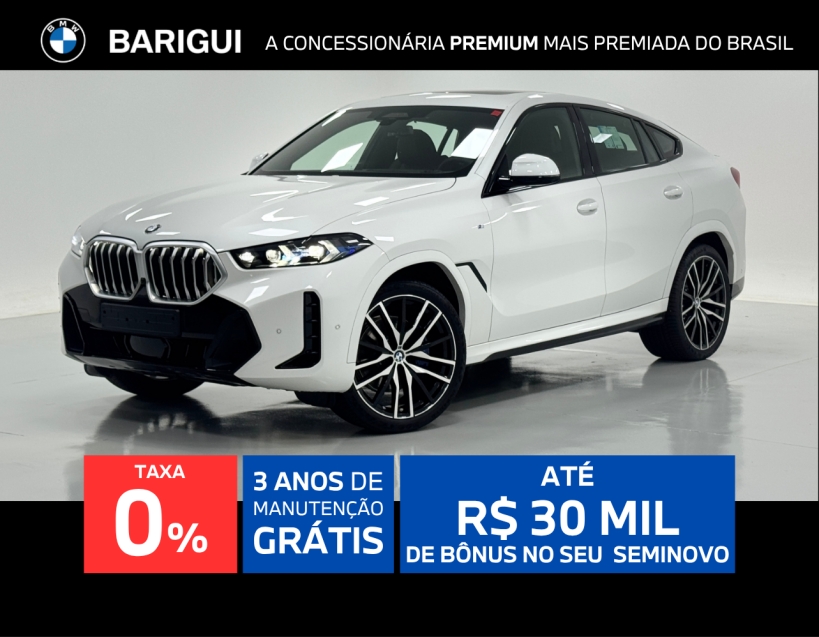 bmw x6 3.0 twinpower gasolina xdrive40i m sport automatico 4p 2026
