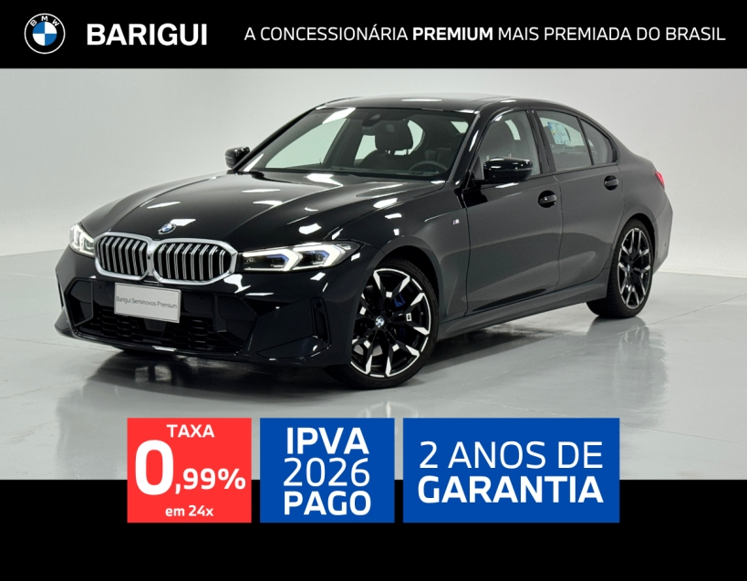 bmw 320i 2.0 16v turbo flex m sport automatico 4p 2025