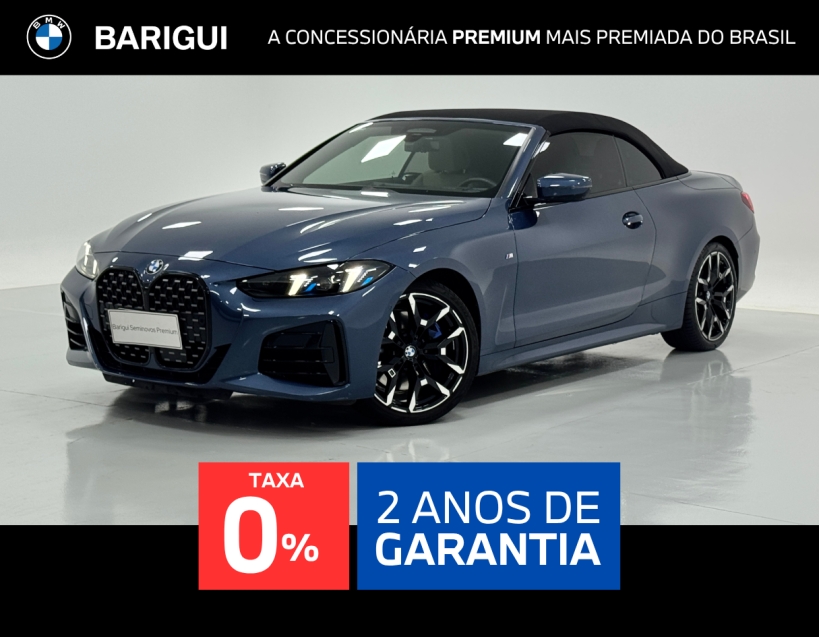 bmw 420i 2.0 16v gasolina cabrio m sport steptronic 4p automatico 2026