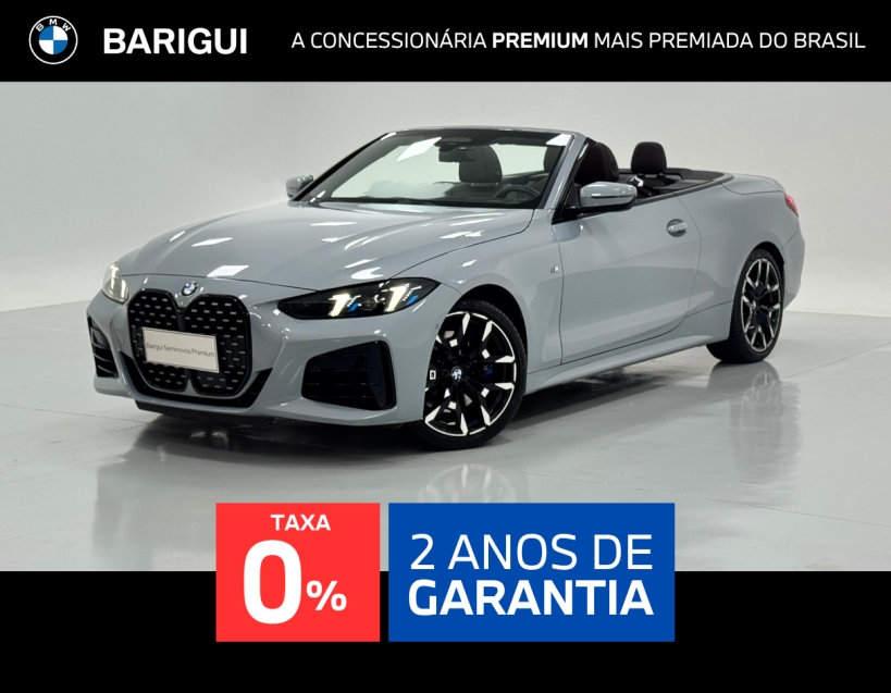 bmw 420i 2.0 16v gasolina cabrio m sport steptronic 2p automatico 2025