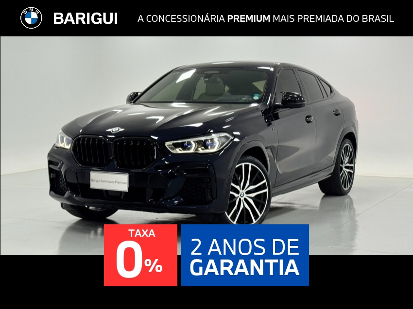 bmw x6 3.0 twinpower gasolina xdrive40i m sport automatico 4p 2022