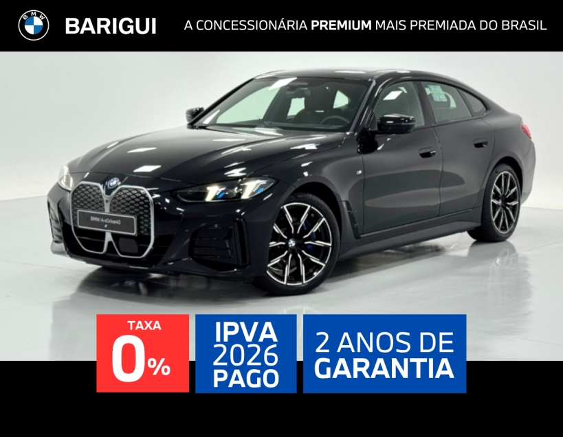 bmw i4 eletrico edrive40 m sport 3.0 4p automatico 2025