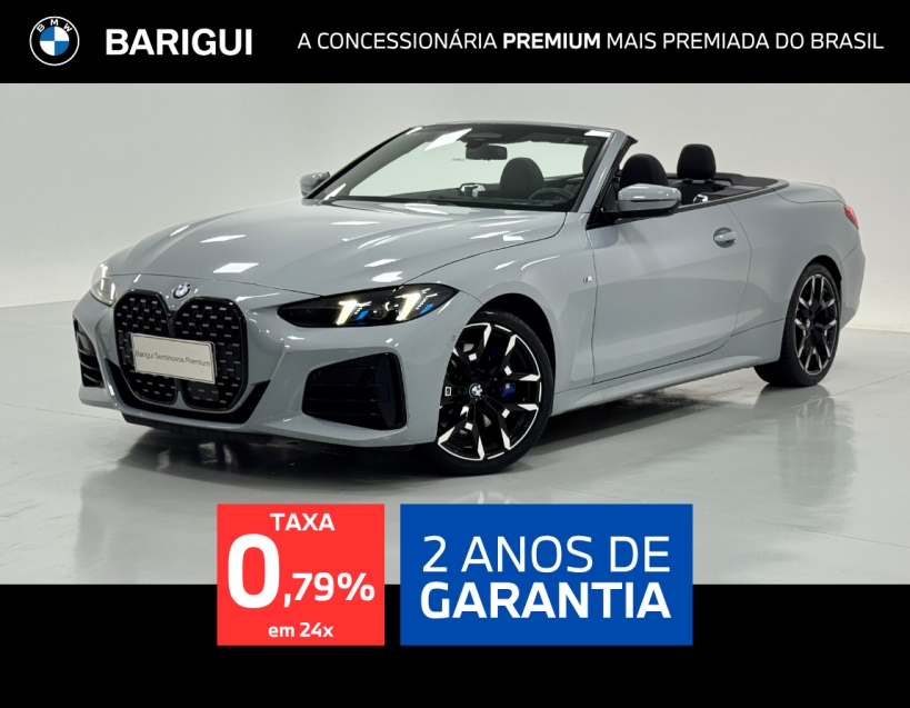 bmw 420i 2.0 16v gasolina cabrio m sport steptronic 4p automatico 2026