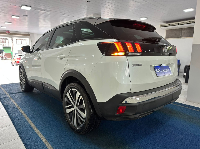 peugeot 3008 1.6 allure thp 16v gasolina 4p automatico 2020