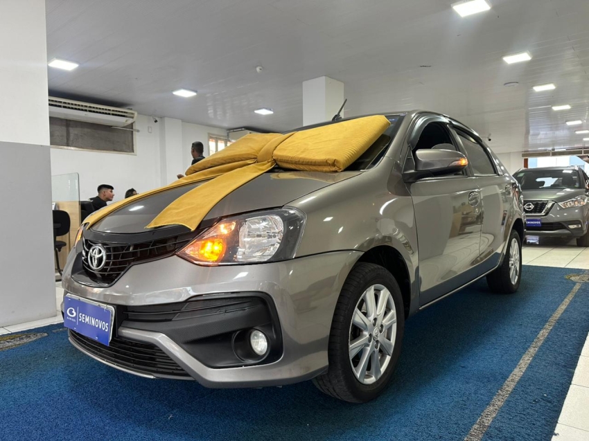 toyota etios 1.5 x plus sedan 16v flex 4p automatico 20193