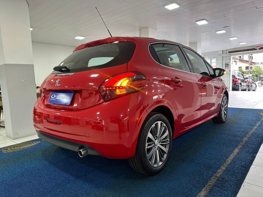 peugeot 208 1.6 griffe 16v flex 4p automatico 5p 201716