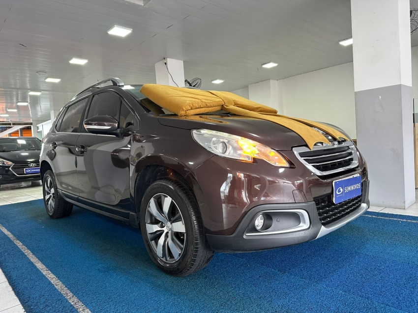 peugeot 2008 1.6 16v flex griffe 4p automatico 5p 2017