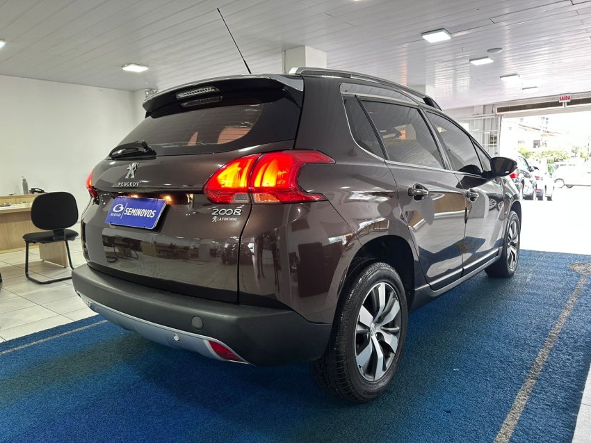 peugeot 2008 1.6 16v flex griffe 4p automatico 5p 201716