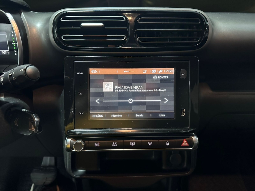 citroen c4 cactus 1.6 vti 120 flex feel eat6 5p automatico 20198