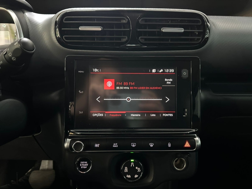citroen c4 cactus 1.6 vti 120 flex feel pack eat6 5p automatico 20238