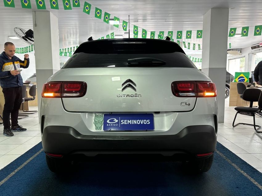 citroen c4 cactus 1.6 vti 120 flex feel pack eat6 5p automatico 202314